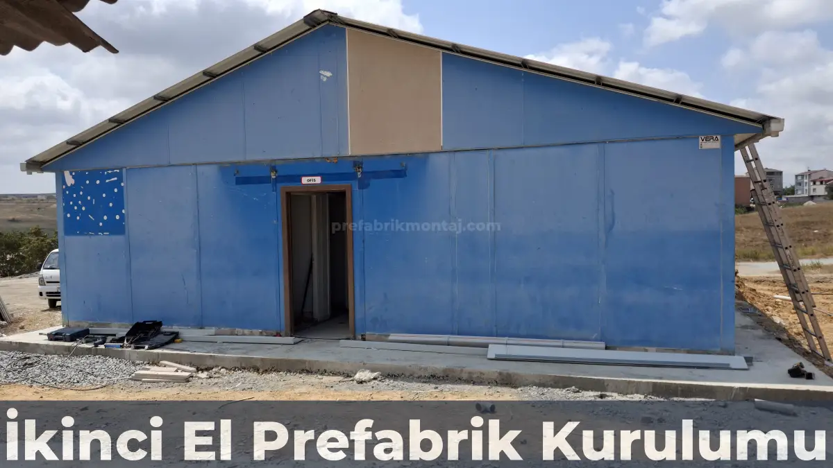 İkinci el prefabrik kurulumu