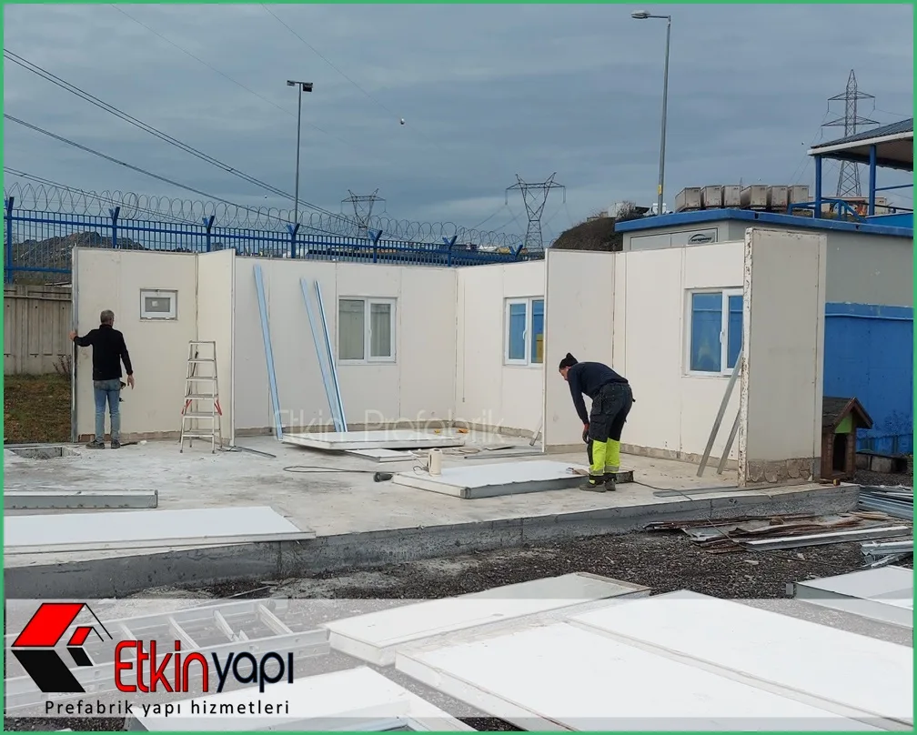 Uzman Prefabrik Montaj Ekibi - Profesyonel Saha Çalışması